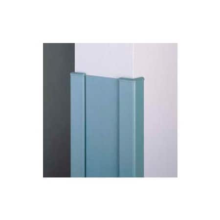 Pawling Surface Mounted End Wall 90Deg Corners, 2'' Wings, 4'H W/Caps, 6"W, Taupe, Recycled Vinyl CG-11R-4-176